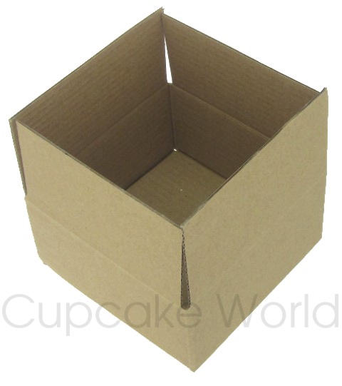 MINI BROWN GIFT PACKAGING MAILING BOX